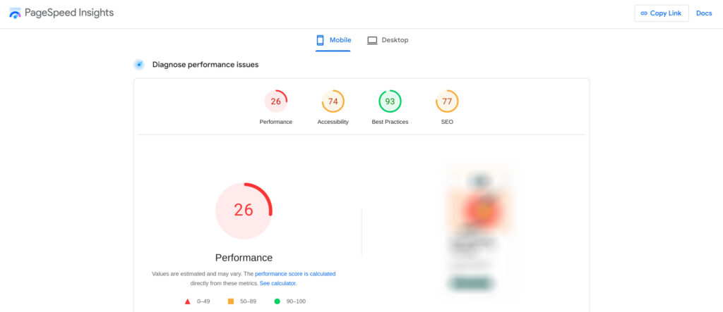 Google PageSpeed Insights - Tools to Check Magento 2 Speed