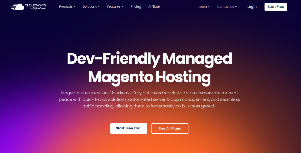 Cloudways - best magento hosting providers
